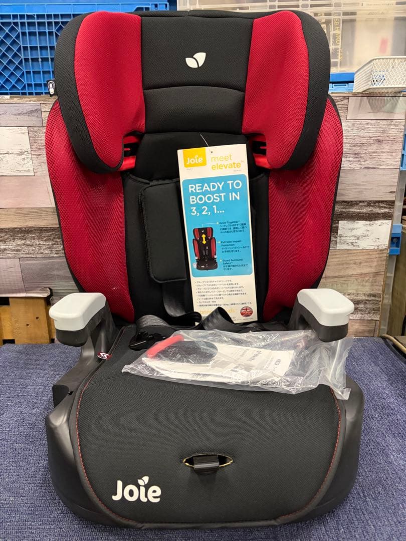 未使用 ジョイー エレベート チェリー 38602 ジュニア チャイルド シート