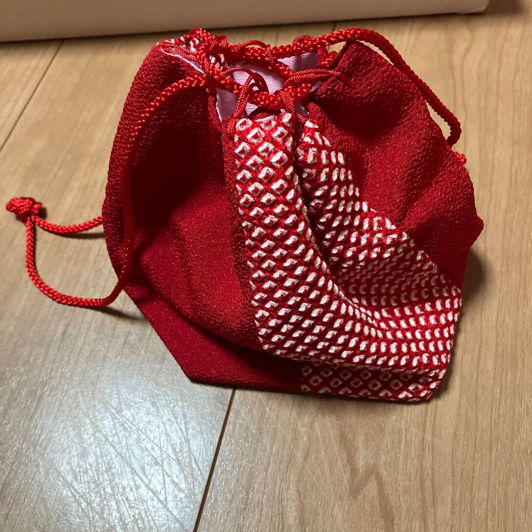 3歳七五三絹着物 被布セット