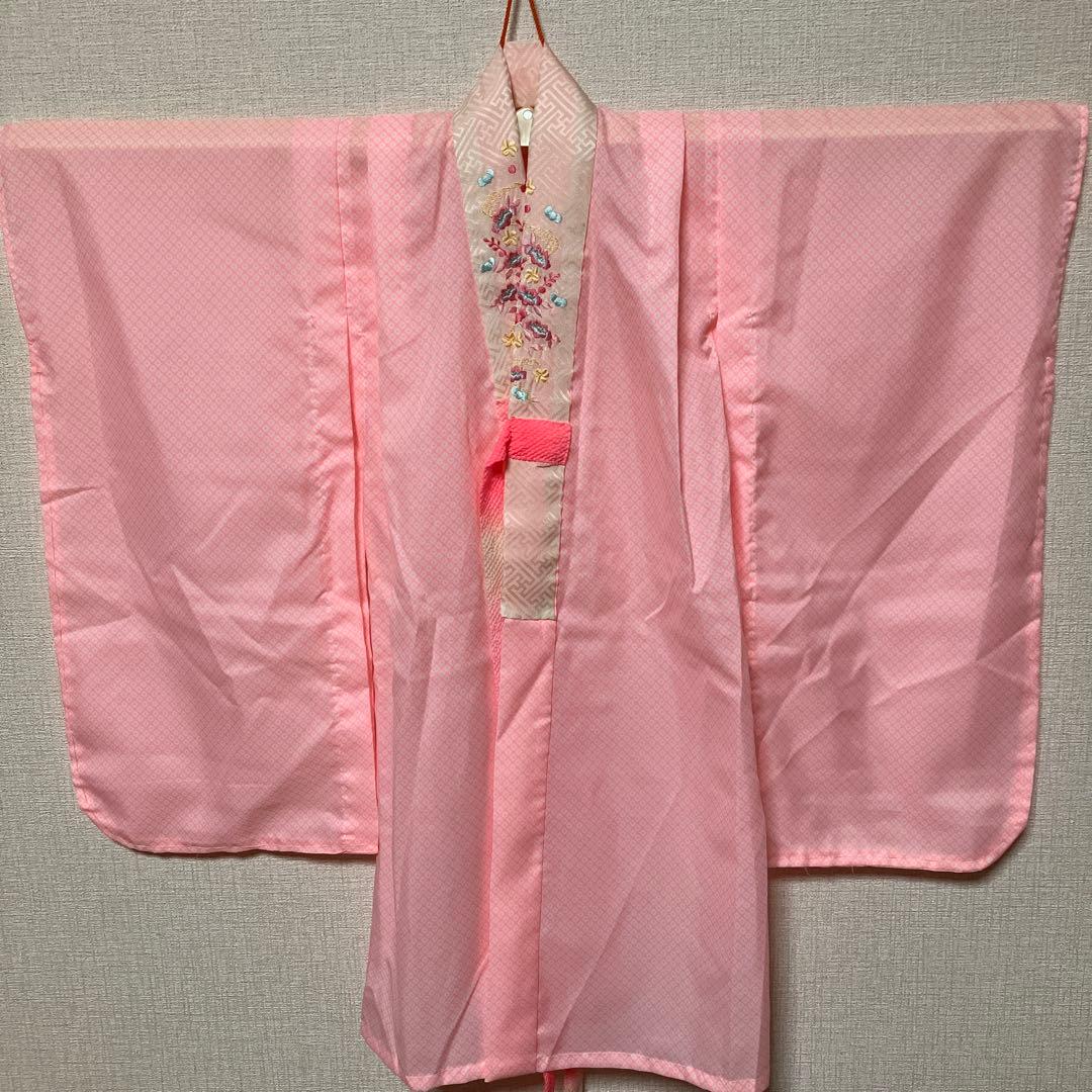 3歳七五三絹着物 被布セット