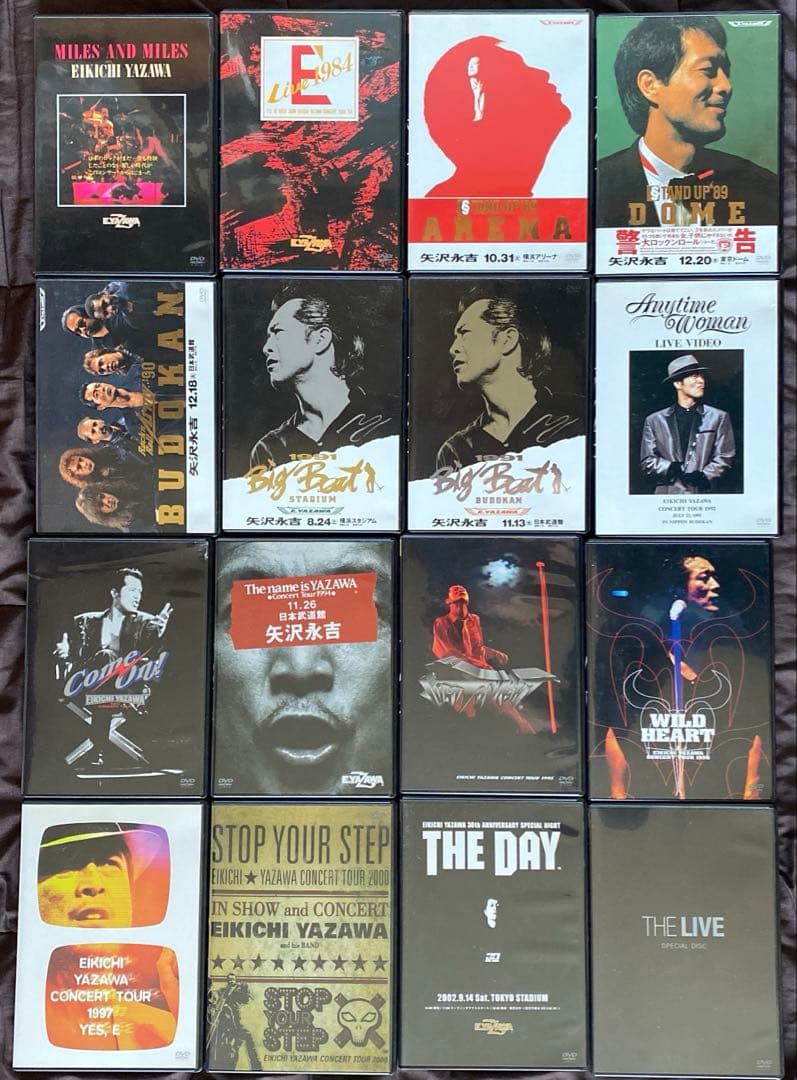 M*a様 矢沢永吉THE LIVE EIKICHIYZAWA DVD BOX