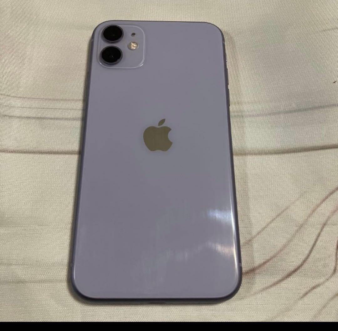 iPhone11本体 64GB バッテリー最大容量92% パープル