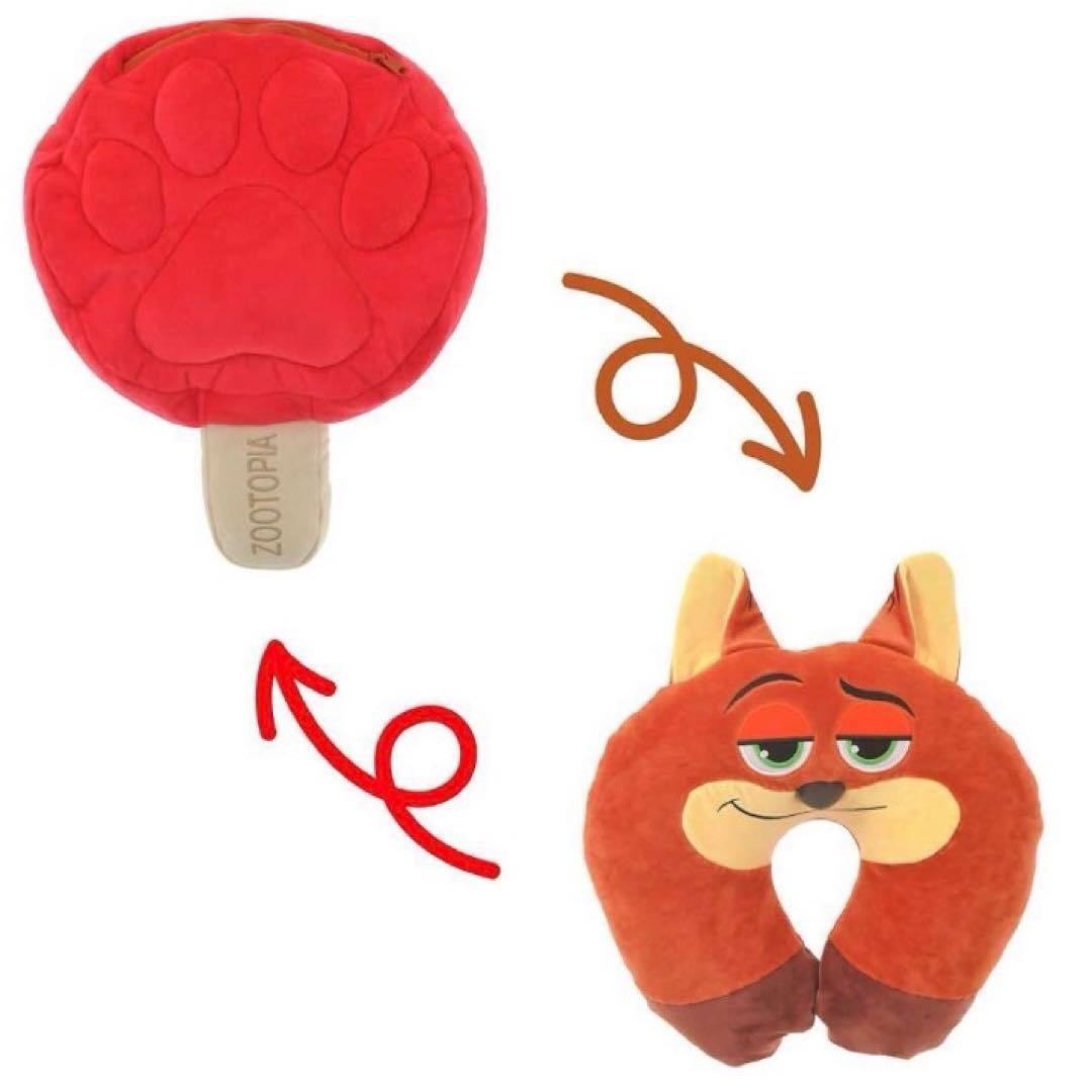 ズートピア　ニック　ネックピロ　ディズニーストア