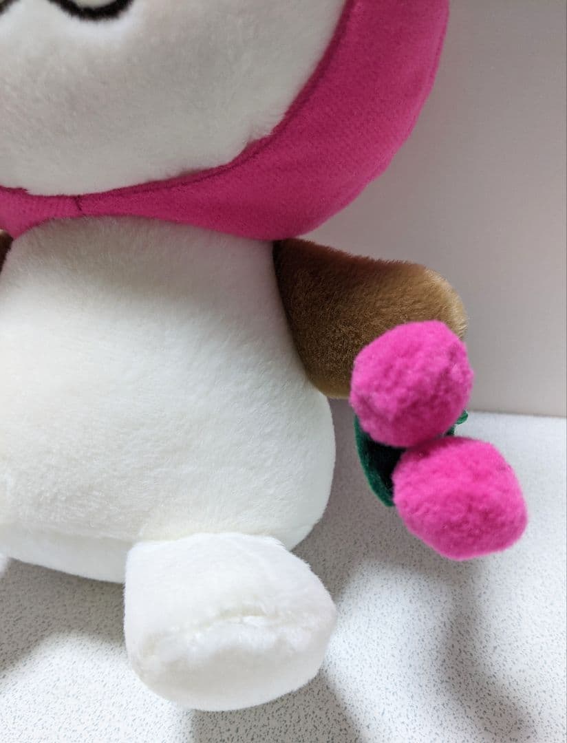 ポムポムプリン　マフィン　さくらんぼ　ぬいぐるみ