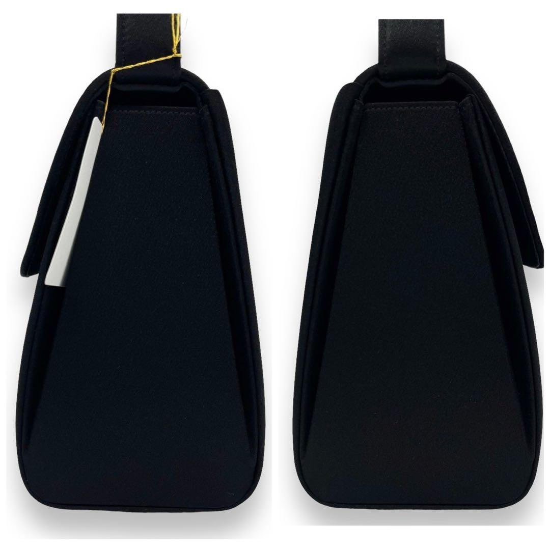 【未使用】イワサ　西陣織り　リボンメッシュ　フォーマル　ハンドバッグ　冠婚葬祭