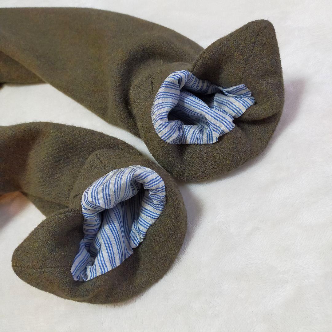 美品　umii908　英国製ツイード生地　2　チェスターコート　ウールジャケット