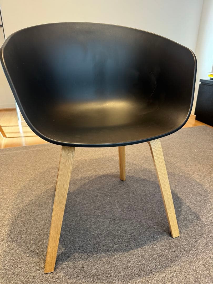 【HAY】ABOUT A CHAIR / アバウト　ア　チェア　黒②