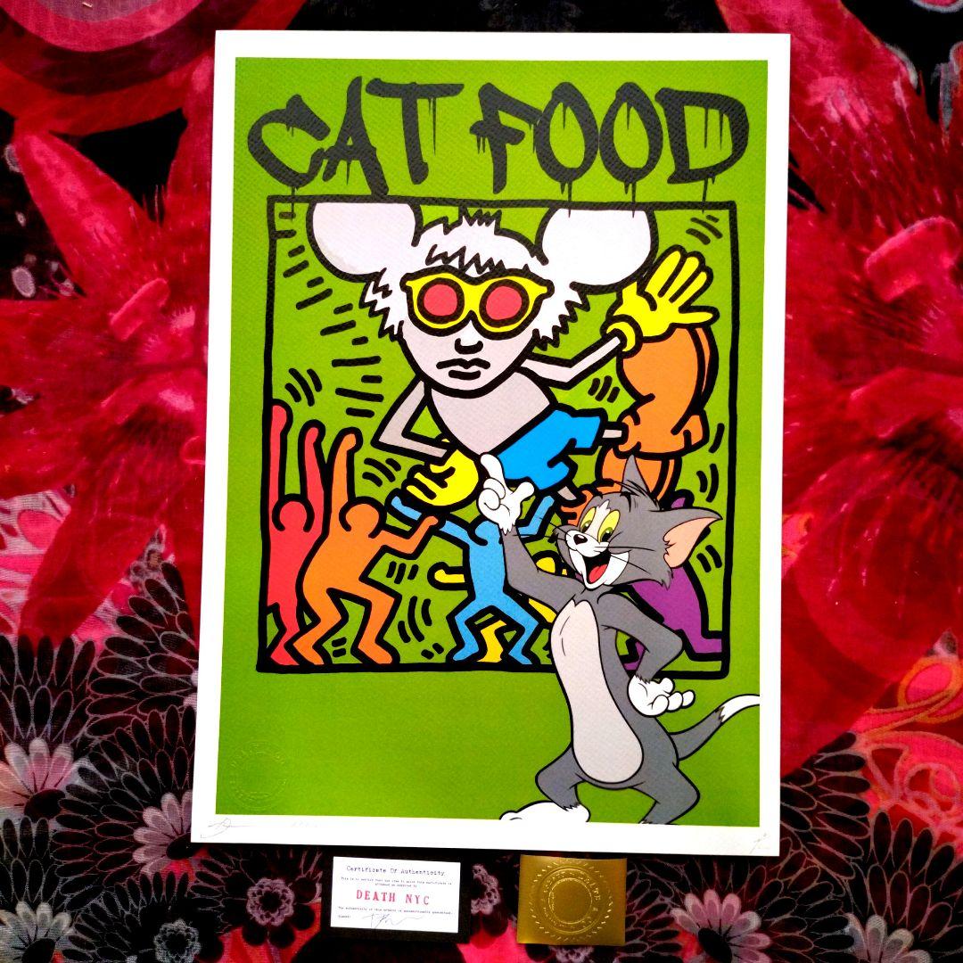 death nyc 世界限定100枚　キースヘリング　トムとジェリー