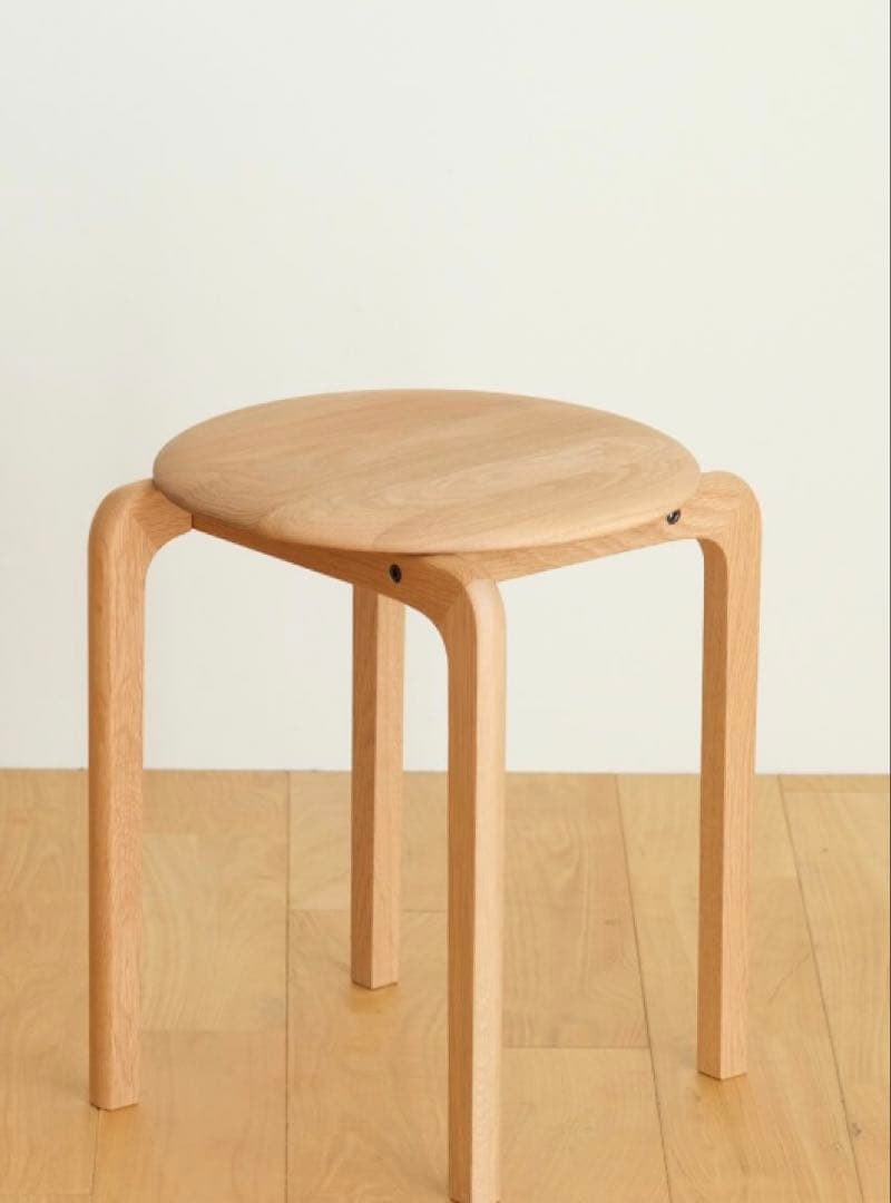 DENTO/スツール/オーク/4本脚