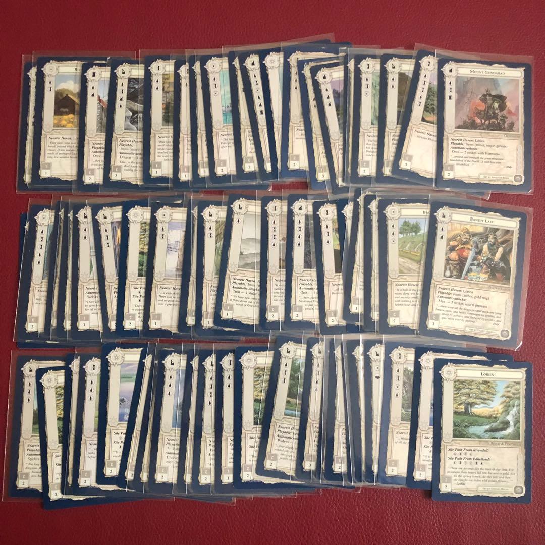 ミドルアース　カード　The Wizards ccg 一つの指輪