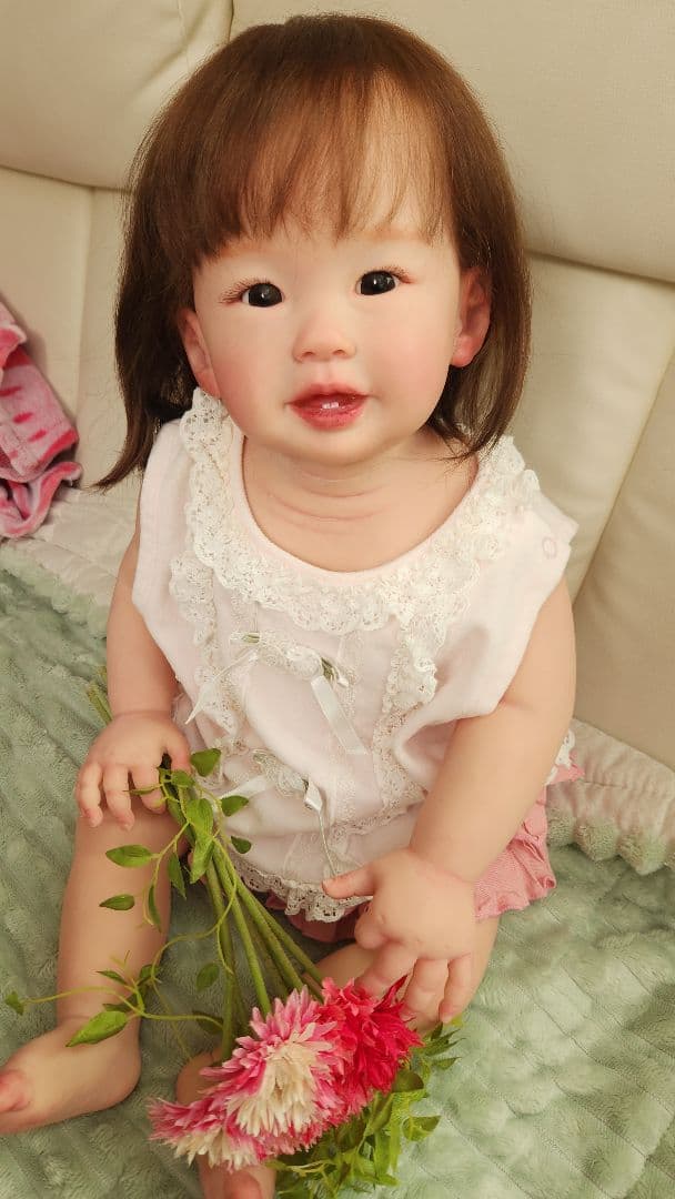 本物みたいな赤ちゃん人形☆Teegan リボーンドール