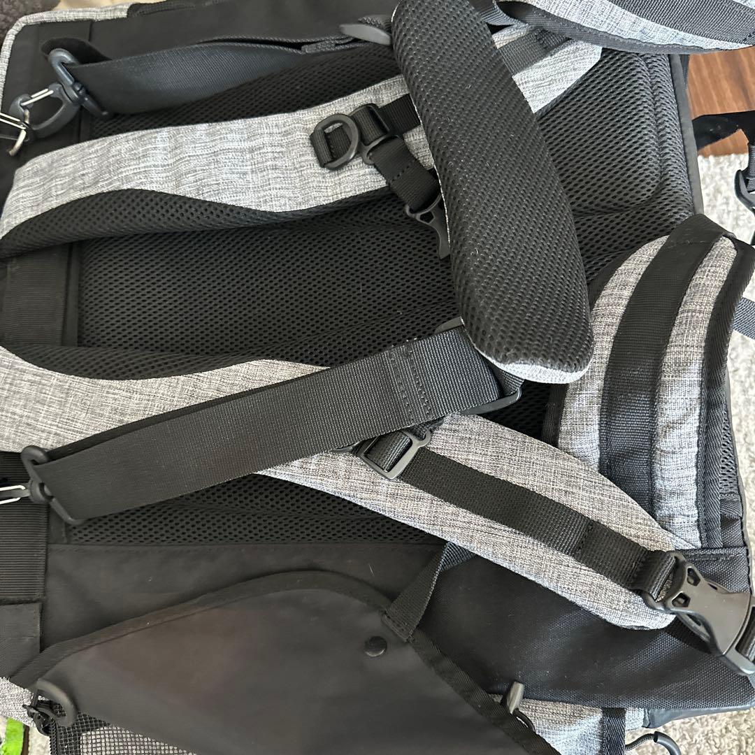 AIRBUGG 3WAYバックパック　ワイド クールグレー