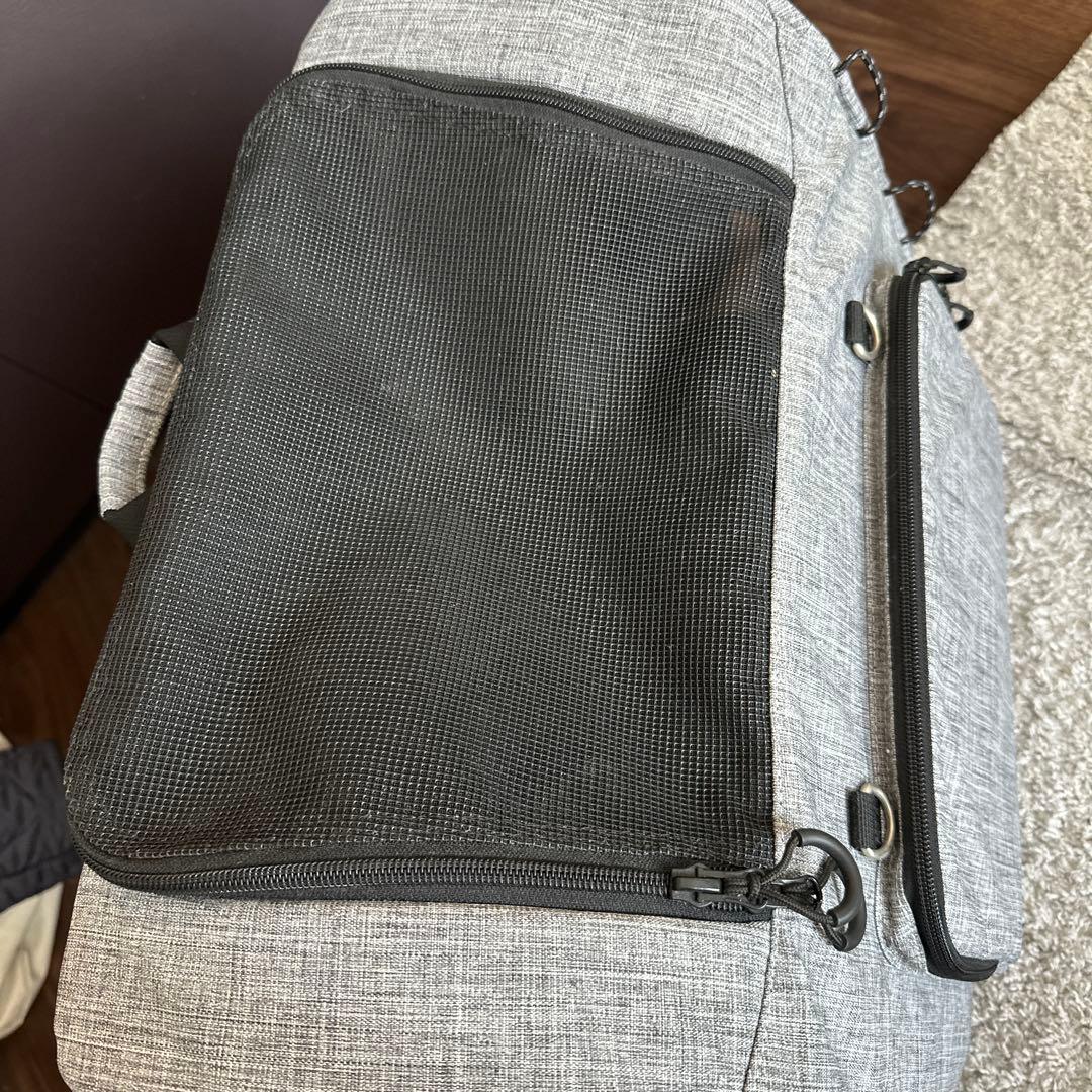 AIRBUGG 3WAYバックパック　ワイド クールグレー