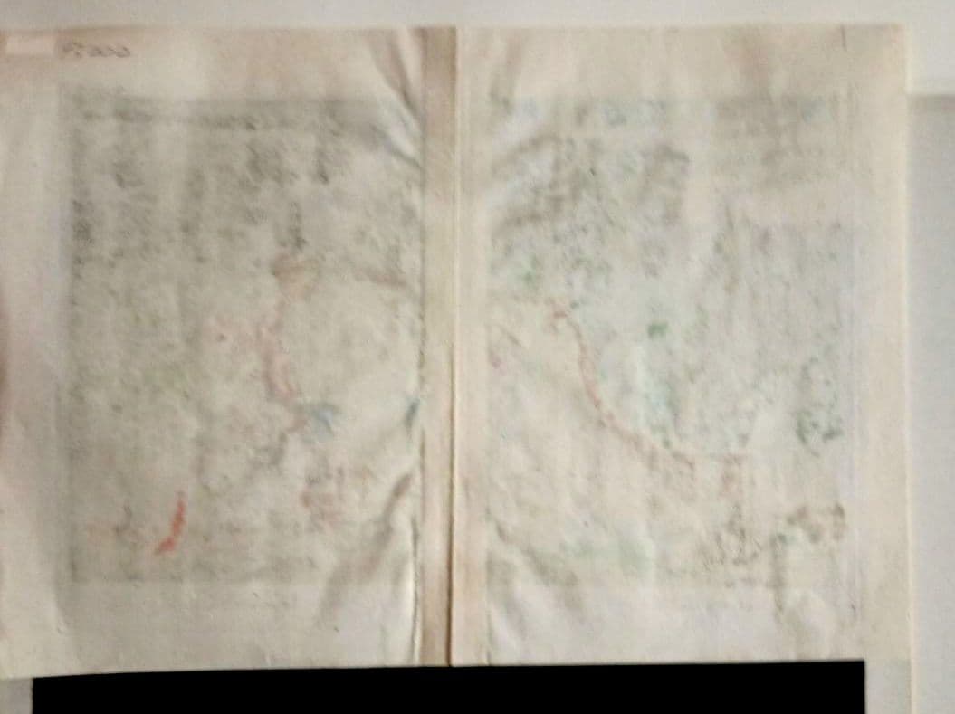 額装品　古典版画　1685年　FALDA 「Villa Frescada」ローマ