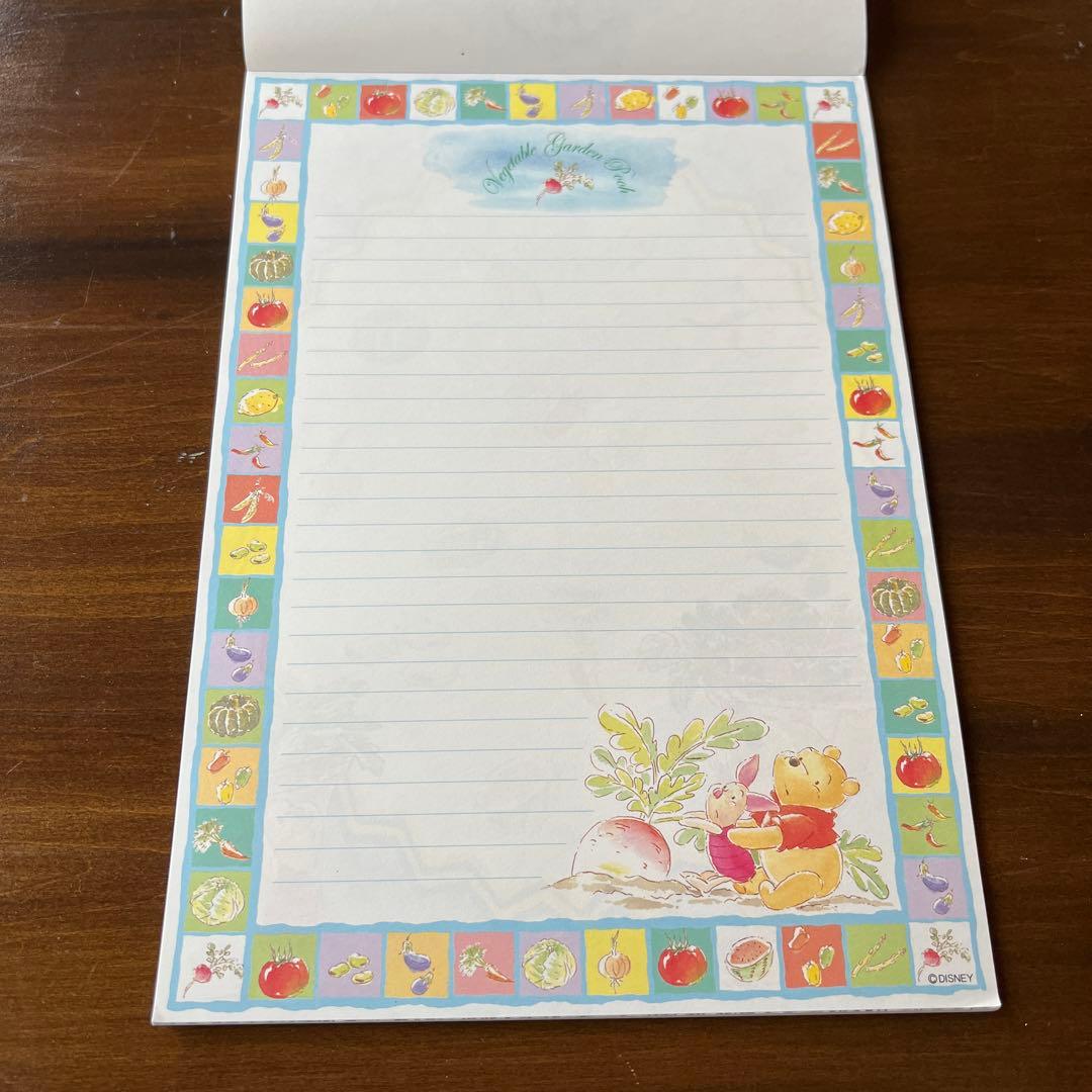 クラシックプーさん　メモレターパッド