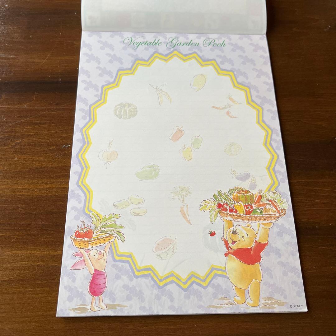 クラシックプーさん　メモレターパッド