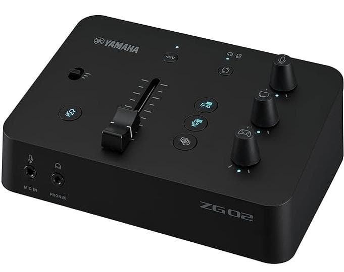 【新品未開封】ヤマハ YAMAHA ゲーム/配信用オーディオミキサー ZG02