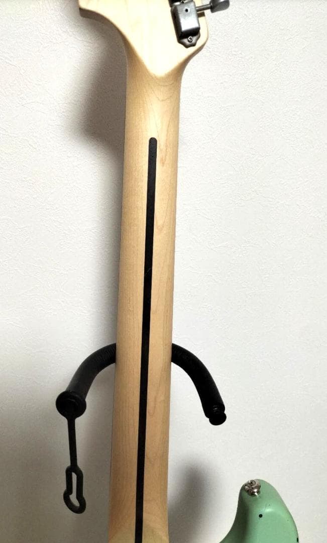 ストラトシンライン①　ハードレリックサーフグリーン　SSH　ステンレスフレット