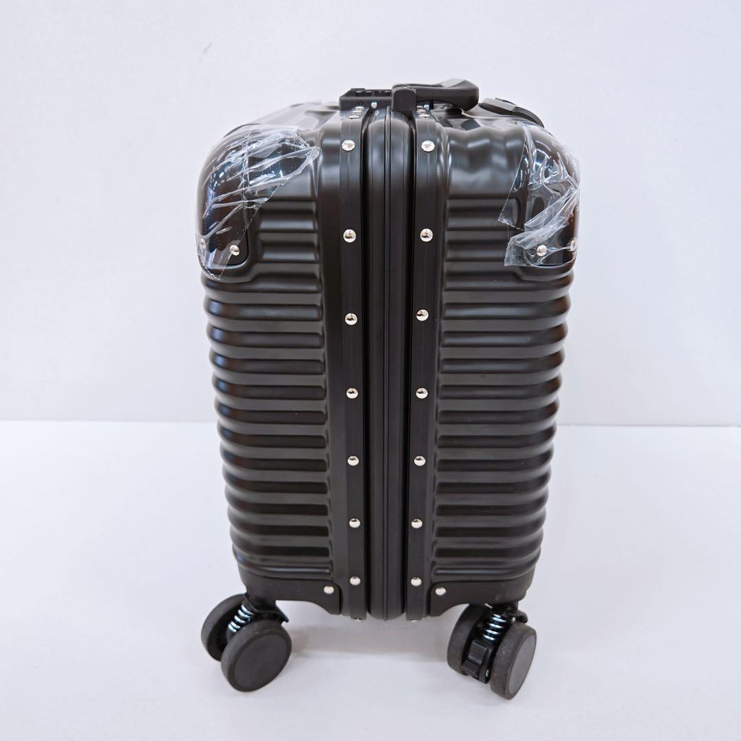 C.JUTRO スーツケース 黒 ブラック Miniサイズ 機内持ち込み可