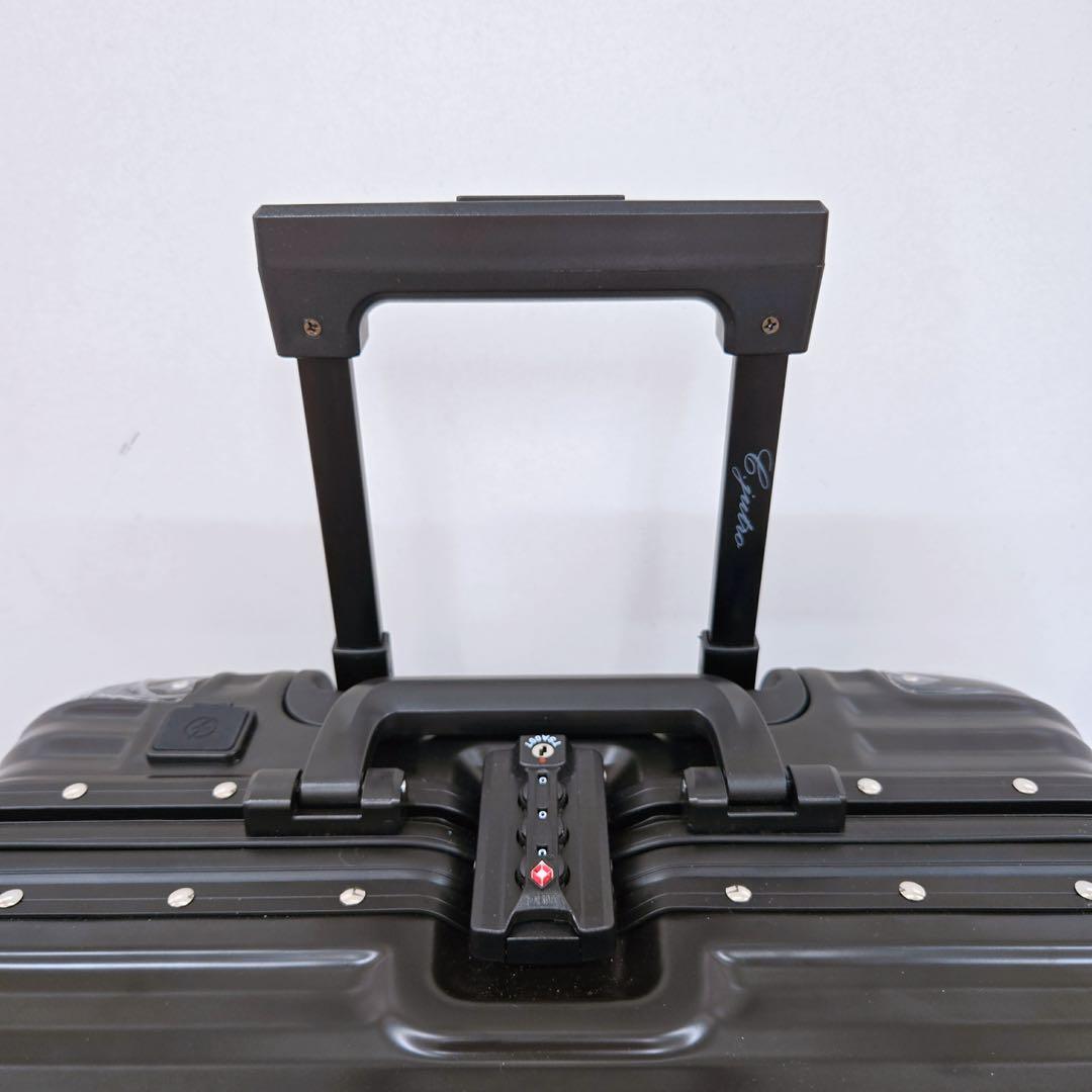 C.JUTRO スーツケース 黒 ブラック Miniサイズ 機内持ち込み可