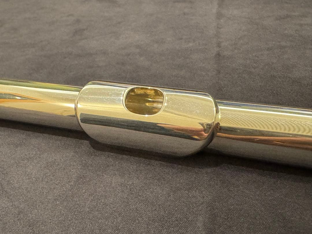 ヤマハ フルート頭部管 Type A 総銀 同社最上位のイデアルに付属のモデル