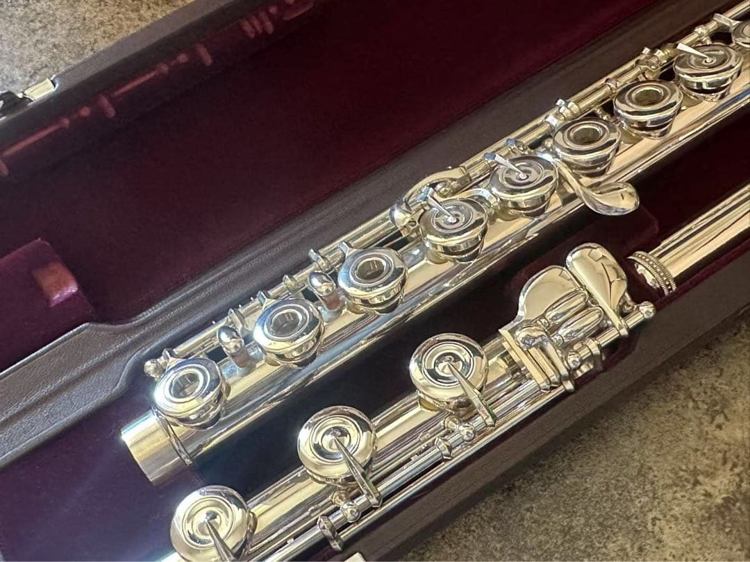 調整済　総銀製　ムラマツ フルート DS RHE