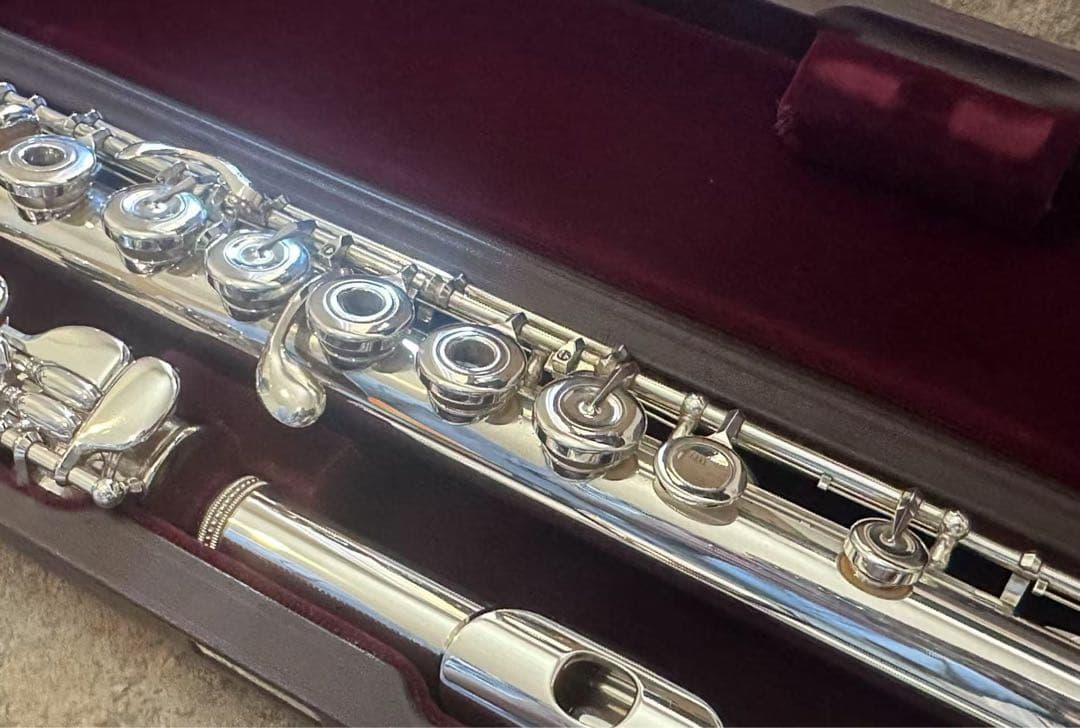 調整済　総銀製　ムラマツ フルート DS RHE