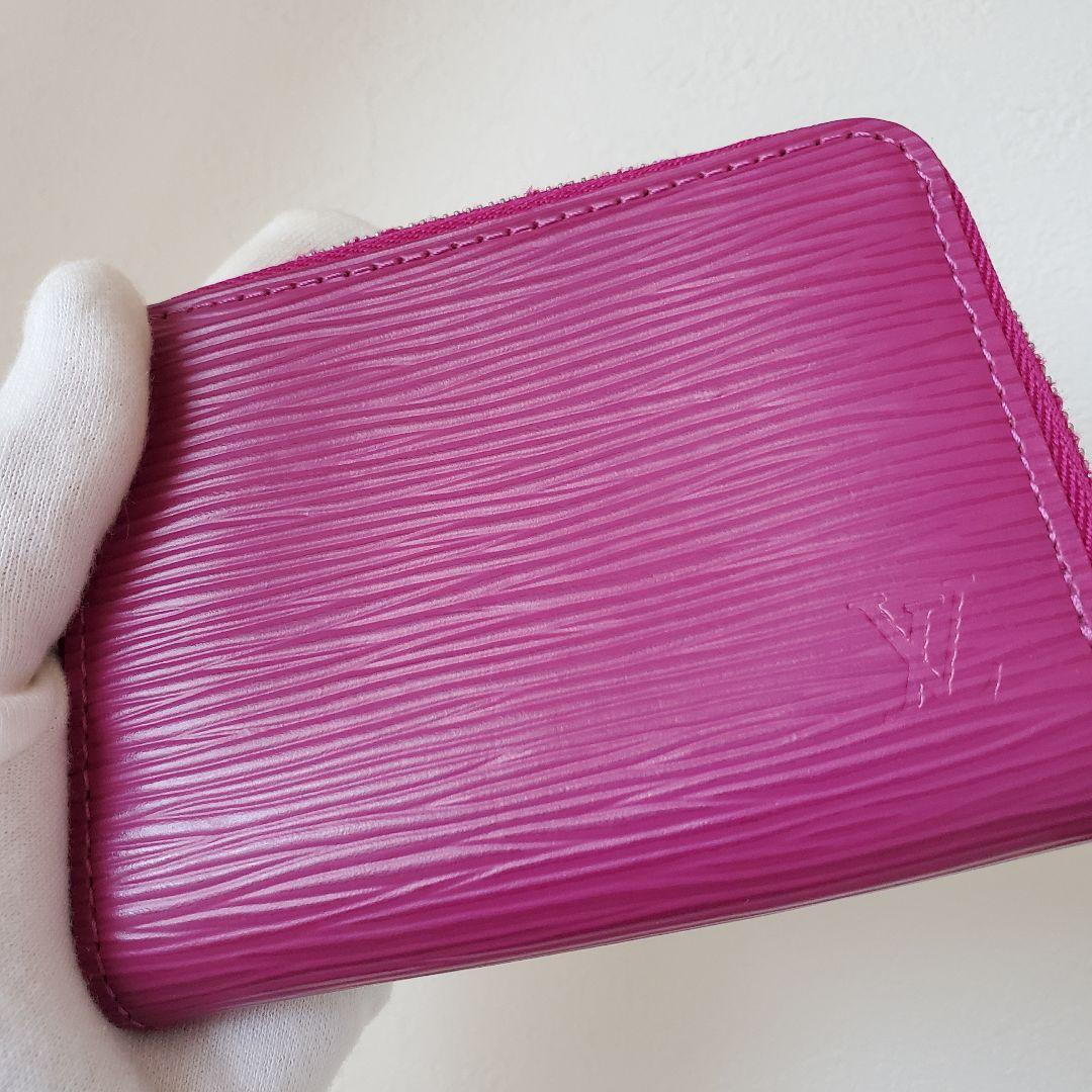 【まみむめも様】LOUIS VUITTON エピ ジッピーパース パープル