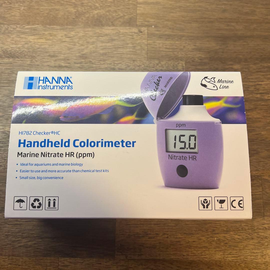 ハンナ HI 782 マリンチェッカーHC 海水用 高濃度 硝酸塩