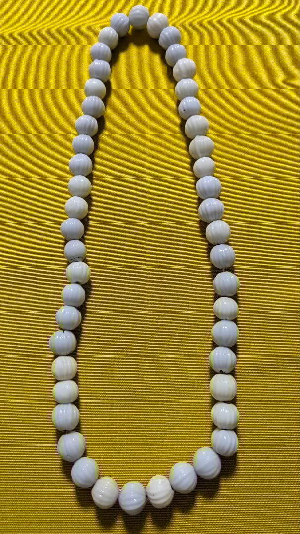 アイヌ玉　首飾り　ガラス玉　アンティーク