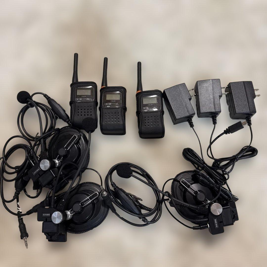 トランシーバー　無線機　FTH214 SSM61H 3個セット