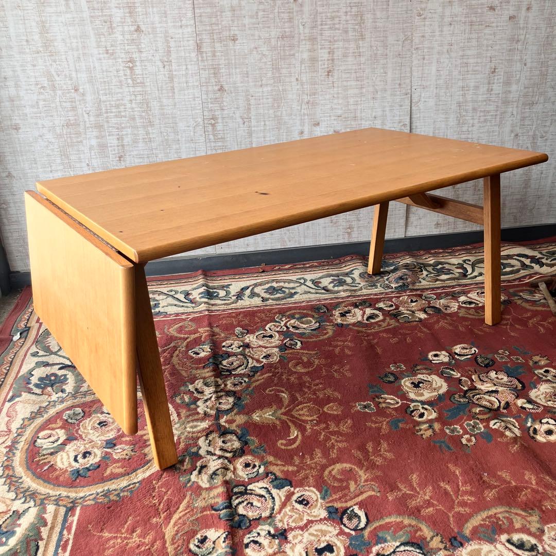 昭和レトロ 天童木工 プライウッド バタフライテーブル ダイニングテーブル