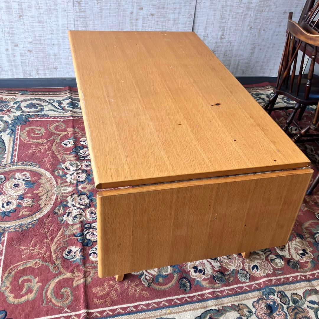 昭和レトロ 天童木工 プライウッド バタフライテーブル ダイニングテーブル