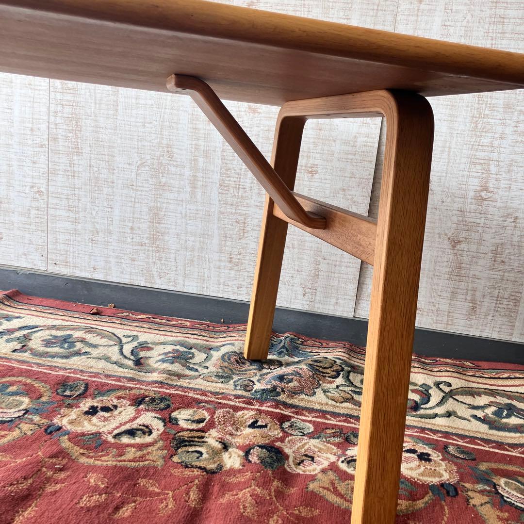 昭和レトロ 天童木工 プライウッド バタフライテーブル ダイニングテーブル