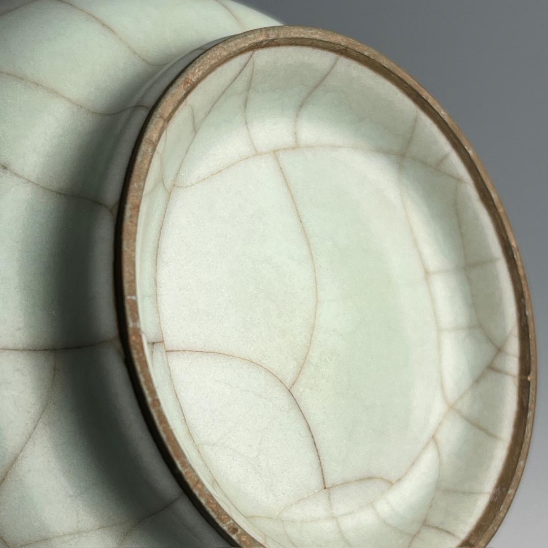 青磁花瓶 景徳鎮窯 古玩 中国美術 唐物 擺件SN16