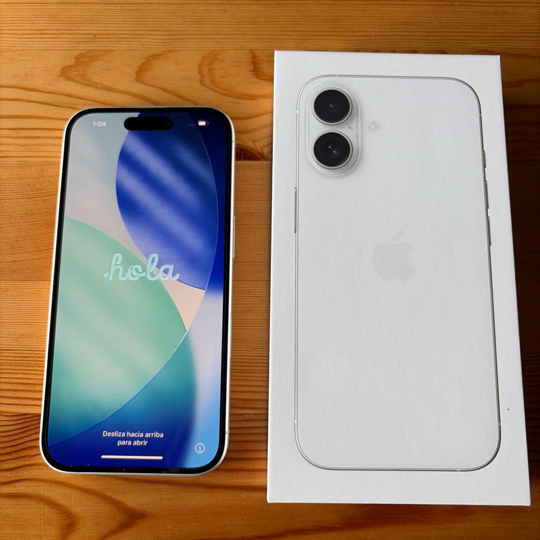 iPhone16 128GB バッテリー100% SIMフリー 本体 初期化済み