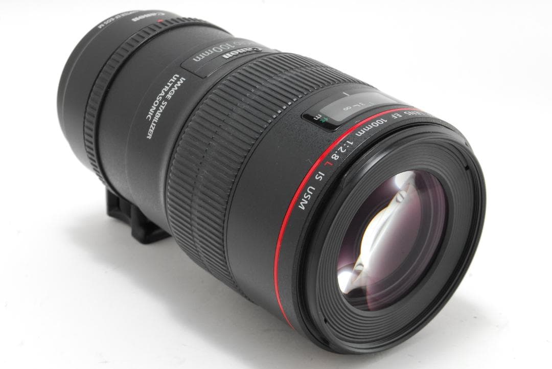 レンズ(単焦点) Canon EF 100mm f/2.8L Macro IS USM L0212