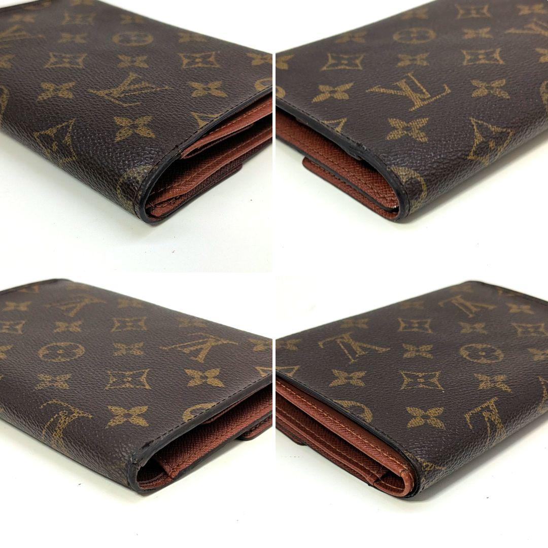 ルイヴィトン モノグラム エテュイ パピエ 三つ折り財布 B47