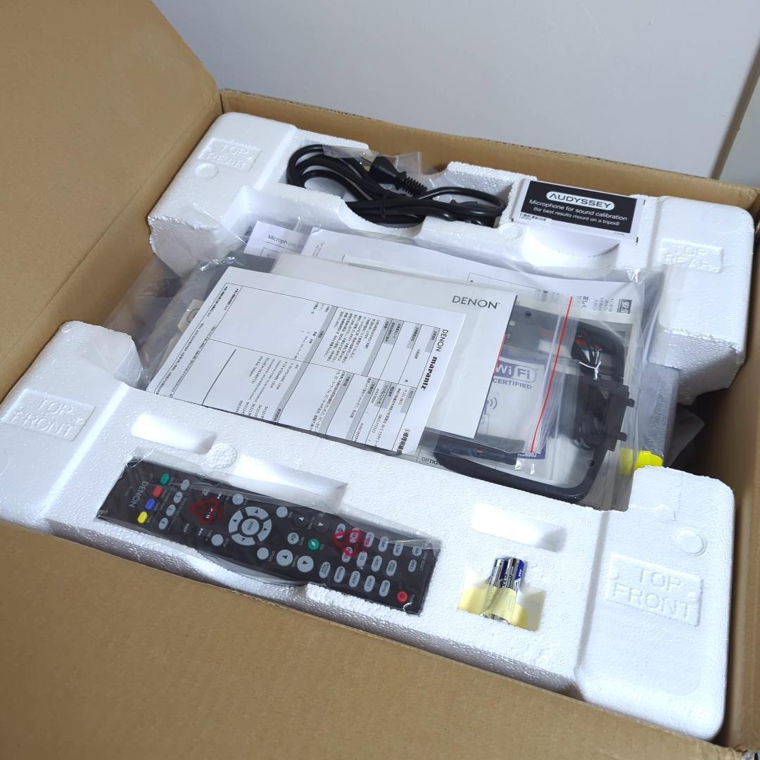 DENON AVR-X3800H AVアンプ 完動美品 メーカー完全修理済み