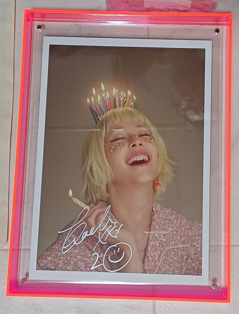 木村カエラ 20周年記念 FC限定 直筆サイン入りフォトフレーム 他 セット