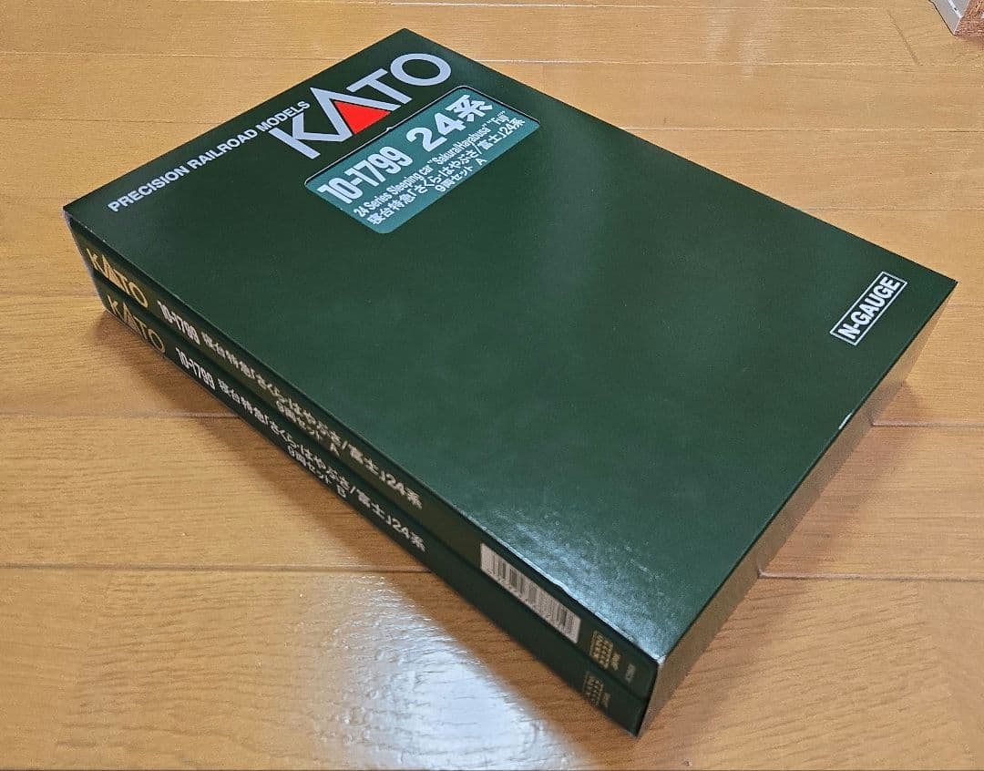 KATO 10-1799 寝台特急さくら・はやぶさ/富士 24系 9両セット