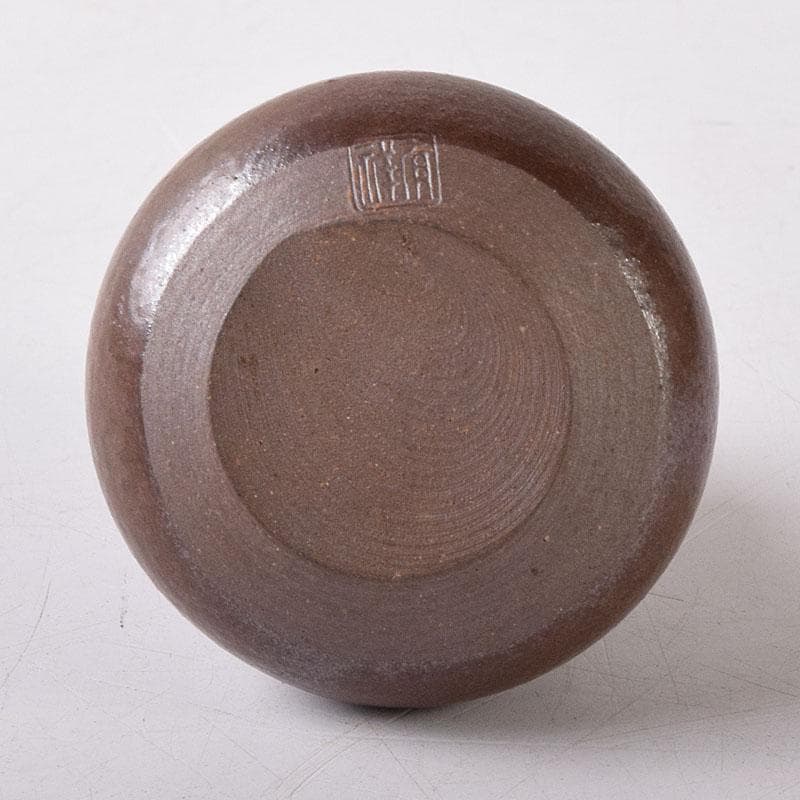 茶道具　笹田有祥作　模玉津島　中興名物写　瓢箪形　茶入　共箱　V　7851