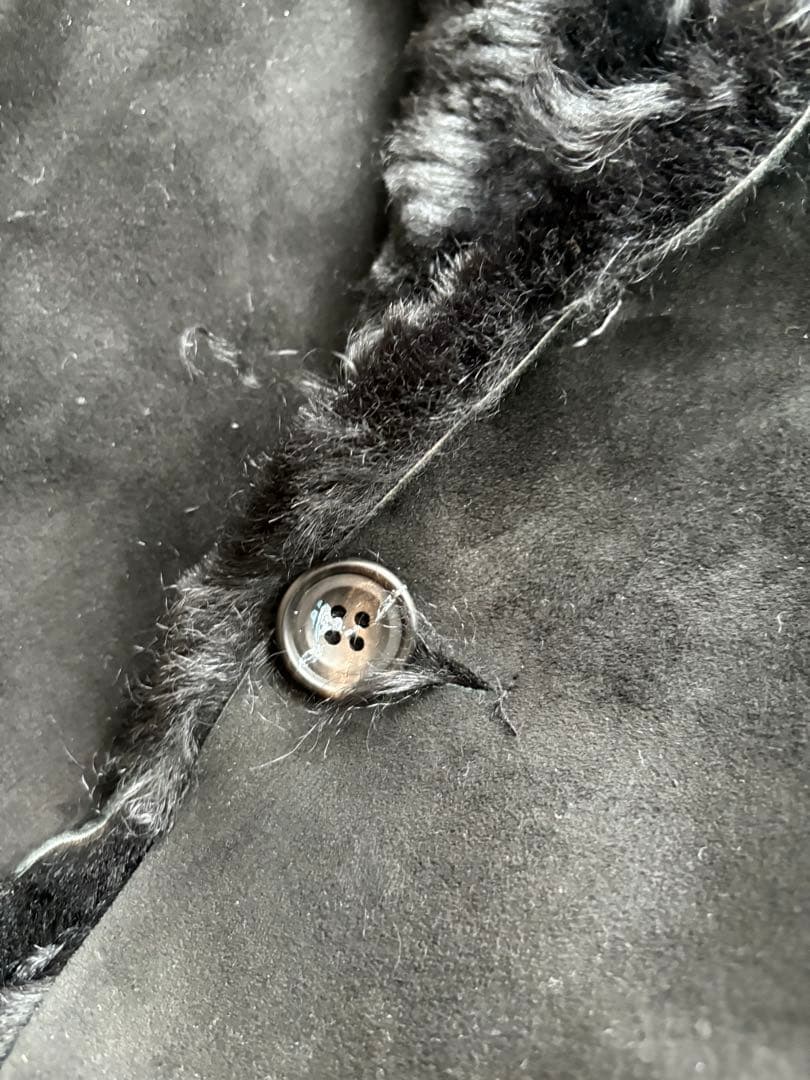 LGB fur シープレザーパーカー リバーシブル