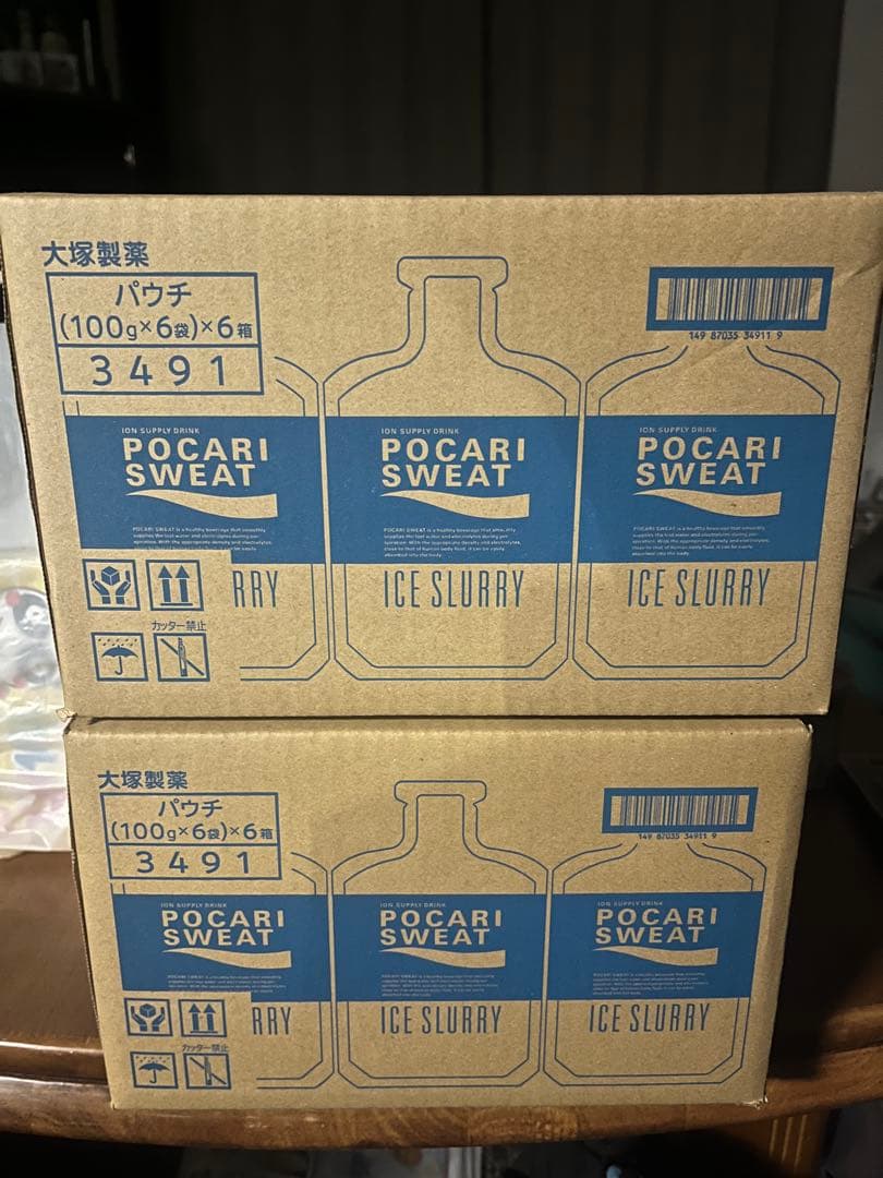 POCARI SWEAT アイススラリー 100g×6×6