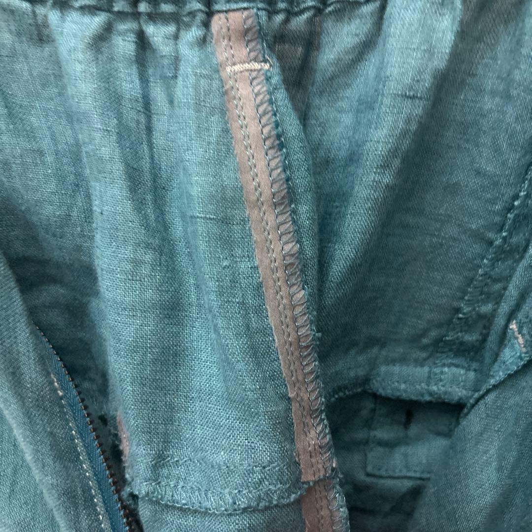 ♡*a様 センソユニコ　マツオインターナショナル エメラルドグリーンワイドパンツ