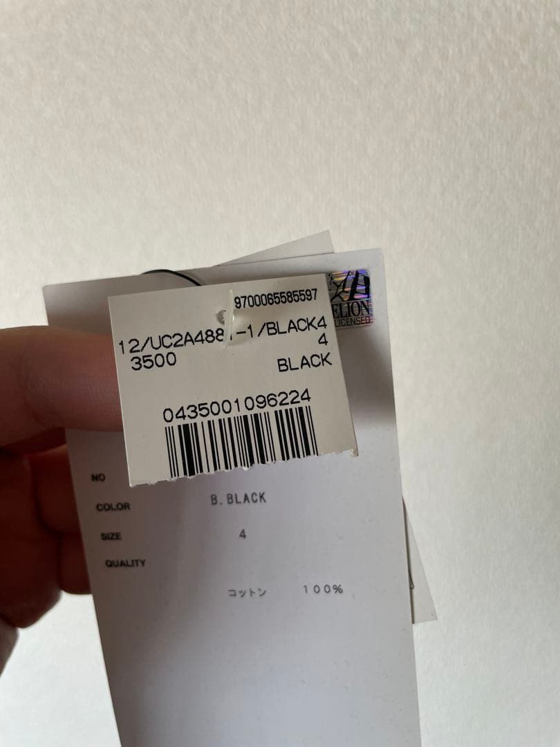 UNDERCOVER エヴァンゲリオン Tシャツ　evangelion サイズ4