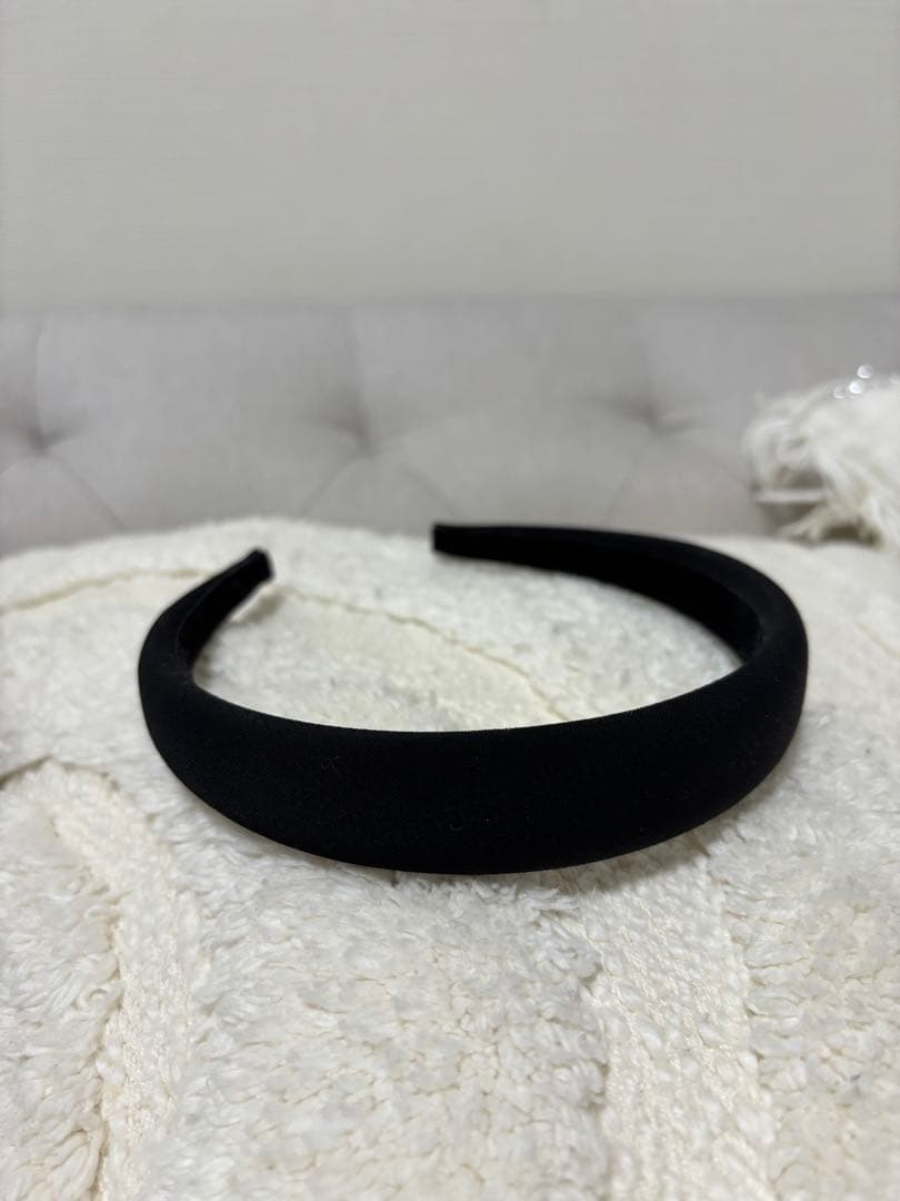 【値下げ可能】Alexandre de Paris ブラックヘアバンド