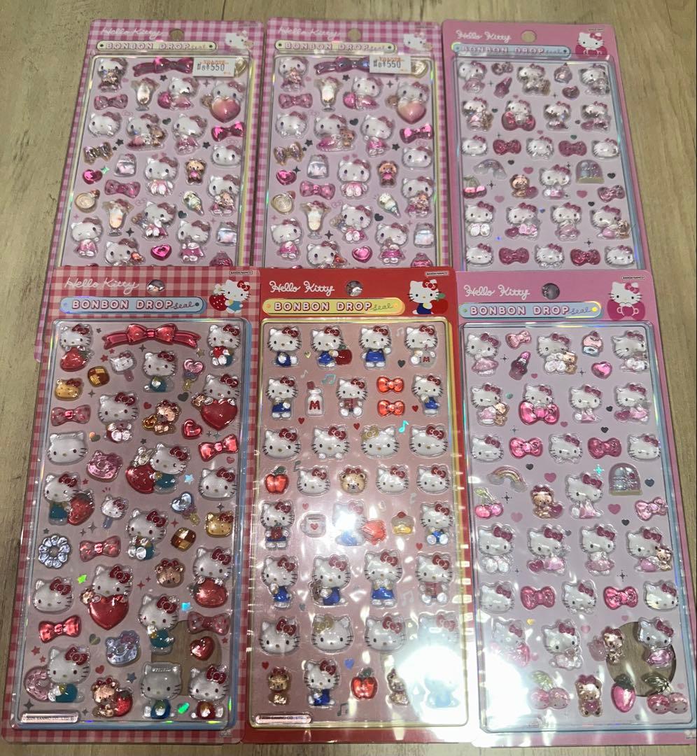 正規品 ハローキティ ボンボンドロップシール まとめ売り