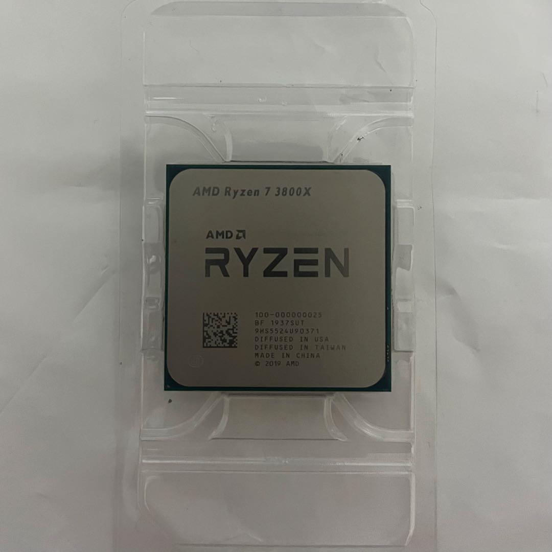 【動作確認済】AMD Ryzen 7 3800X CPUのみ