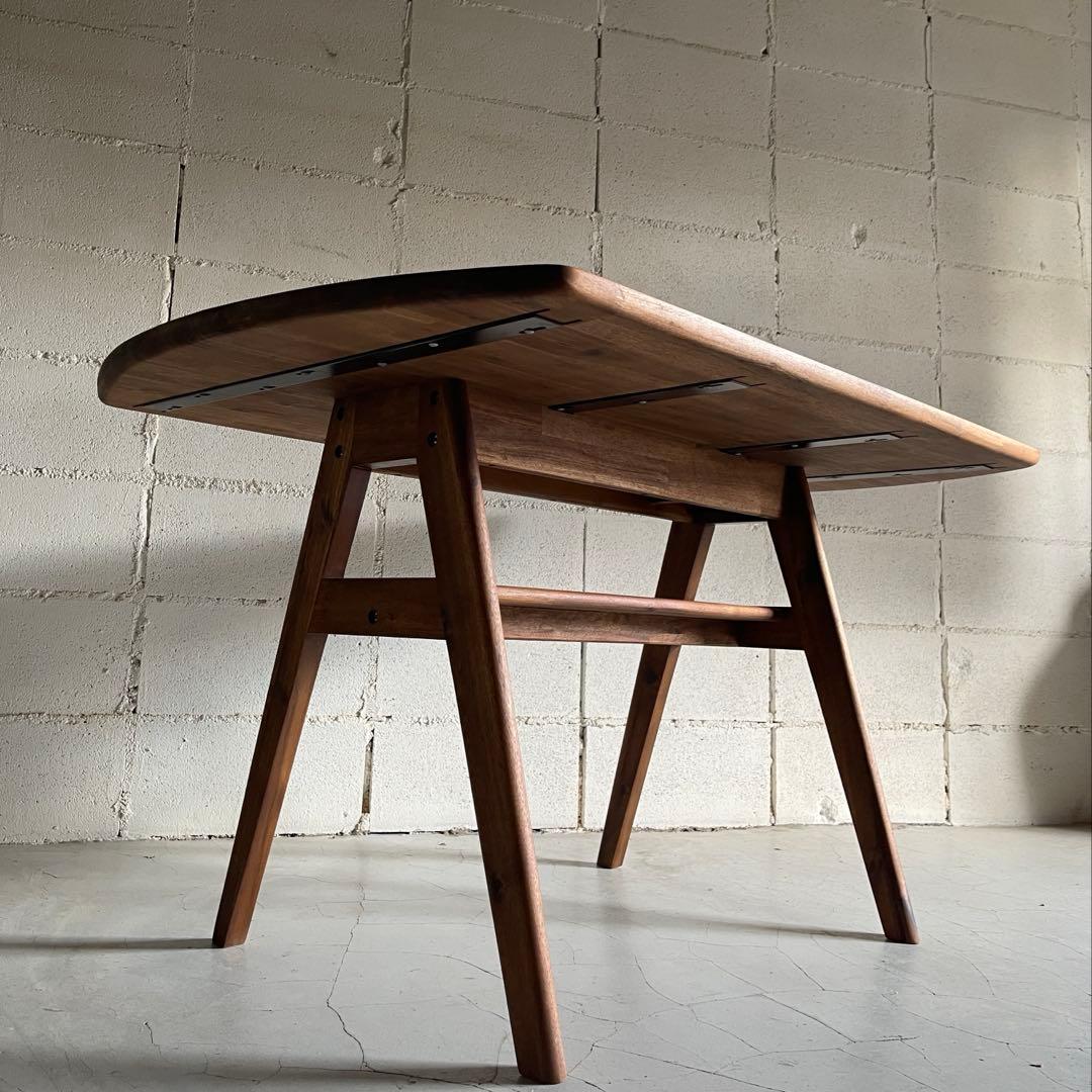 美品　unico ウニコ　SWELLA ダイニングテーブル　棚　リビングテーブル