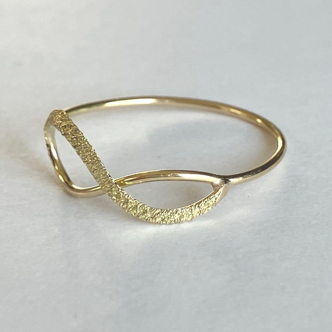 K18 18金　19号　リング　50